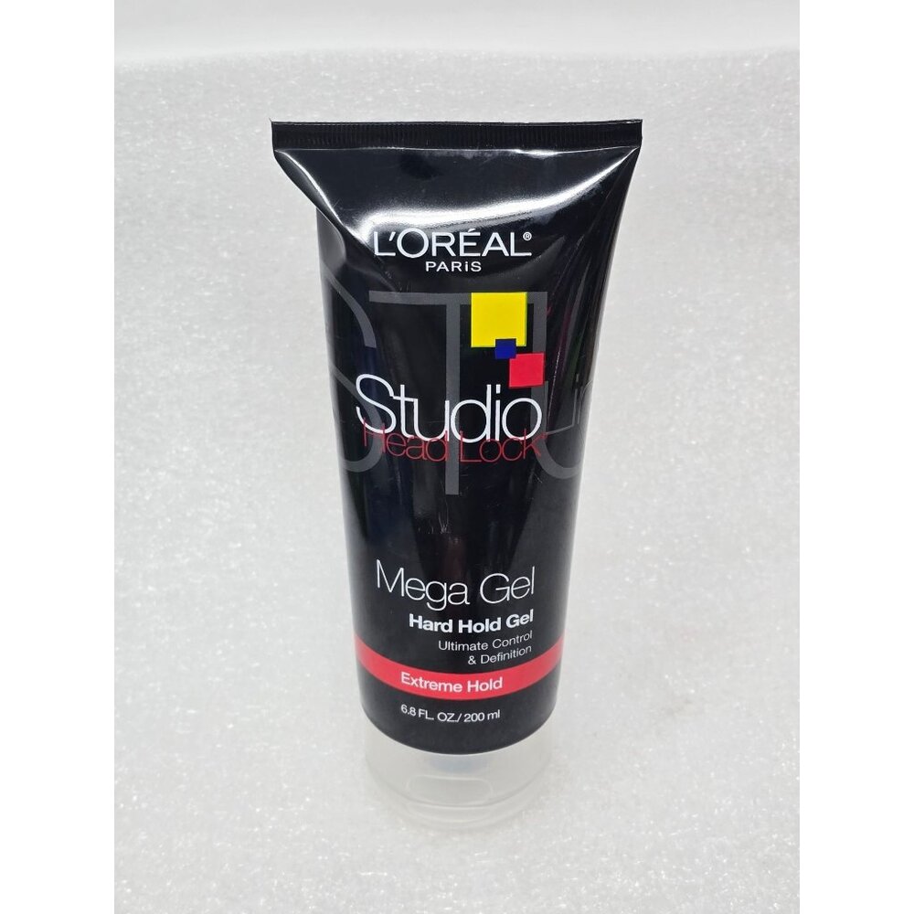 L'Oreal Paris Studio Line Mega Gel Hard Hold Extreme Hold 6.8 Fl Oz Hair Gel